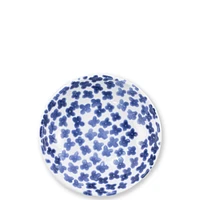 Vietri Santorini Flower Condiment Bowl