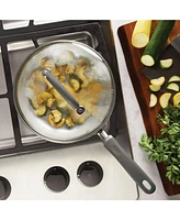 Rachael Ray Create Delicious Aluminum Nonstick Covered 9.5" Deep Skillet