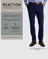 Kenneth Cole Reaction Men's Gabardine Skinny/Extra-Slim Fit Performance Stretch Flat-Front Dress Pants
