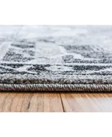 Bayshore Home Aldrose Ald1 Gray 8' x 11' Area Rug