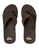 Quiksilver Men's Carver Suede Flip Flops