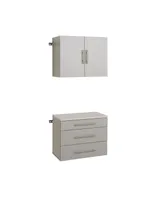 Prepac Hang-ups 30" Storage Cabinet Set A - 2 Piece