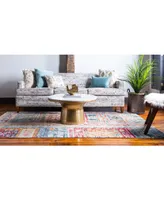 Bayshore Home Newhedge Nhg4 Multi 5' x 8' Area Rug