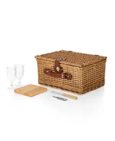 Picnic Time Classic Wine and Cheese Basket