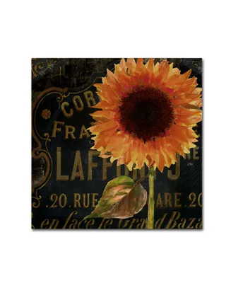 Color Bakery 'Sunflower Salon Ii' Canvas Art - 35" x 35"