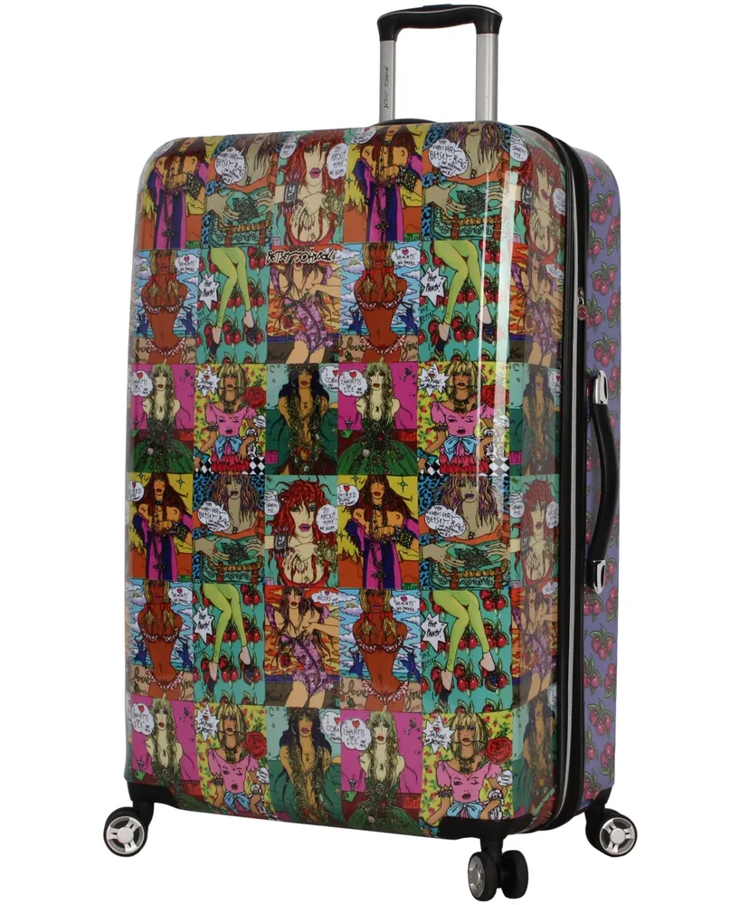 Betsey Johnson 30" Hardside Check-In Spinner