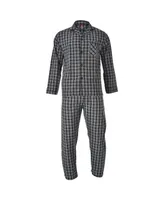 Hanes Men's Big and Tall Cvc Broadcloth Pajama Set