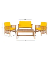 Rocklin 4Pc Outdoor Seating Set