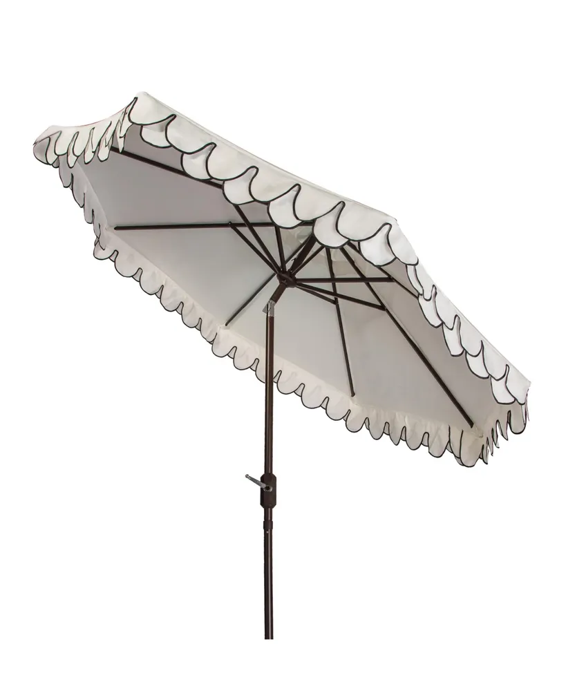 Elegant Valance 9' Auto Tilt Umbrella