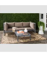 Pieter 4-Pc. Outdoor Sectional with Coffee Table