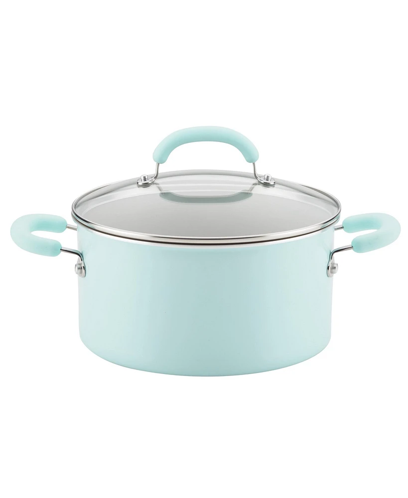 Rachael Ray Create Delicious Aluminum Nonstick 6-Qt. Stockpot