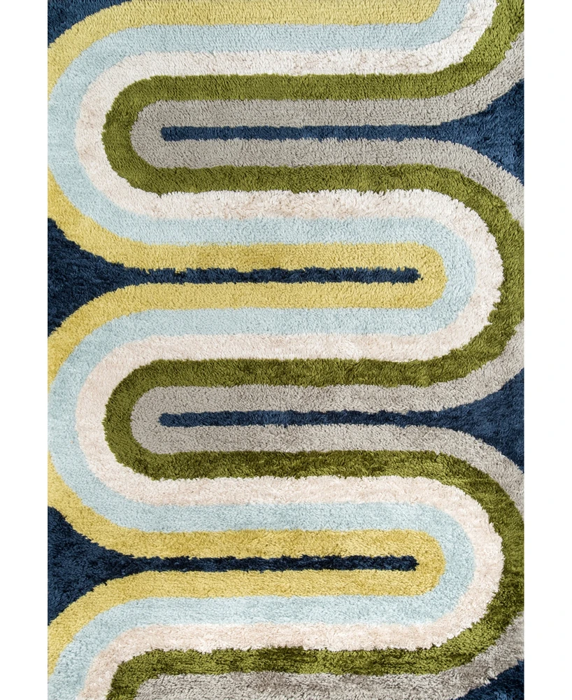 Novogratz Retro Ret- Multi ' x 3' Area Rug
