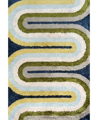 Novogratz Retro Ret- Multi ' x 3' Area Rug