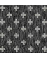 Novogratz Villa Vi- Charcoal 2'7" x 7'6" Runner Outdoor Area Rug