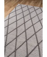 Erin Gates Langdon Lgd-3 Spring Charcoal 2' x 3' Area Rug