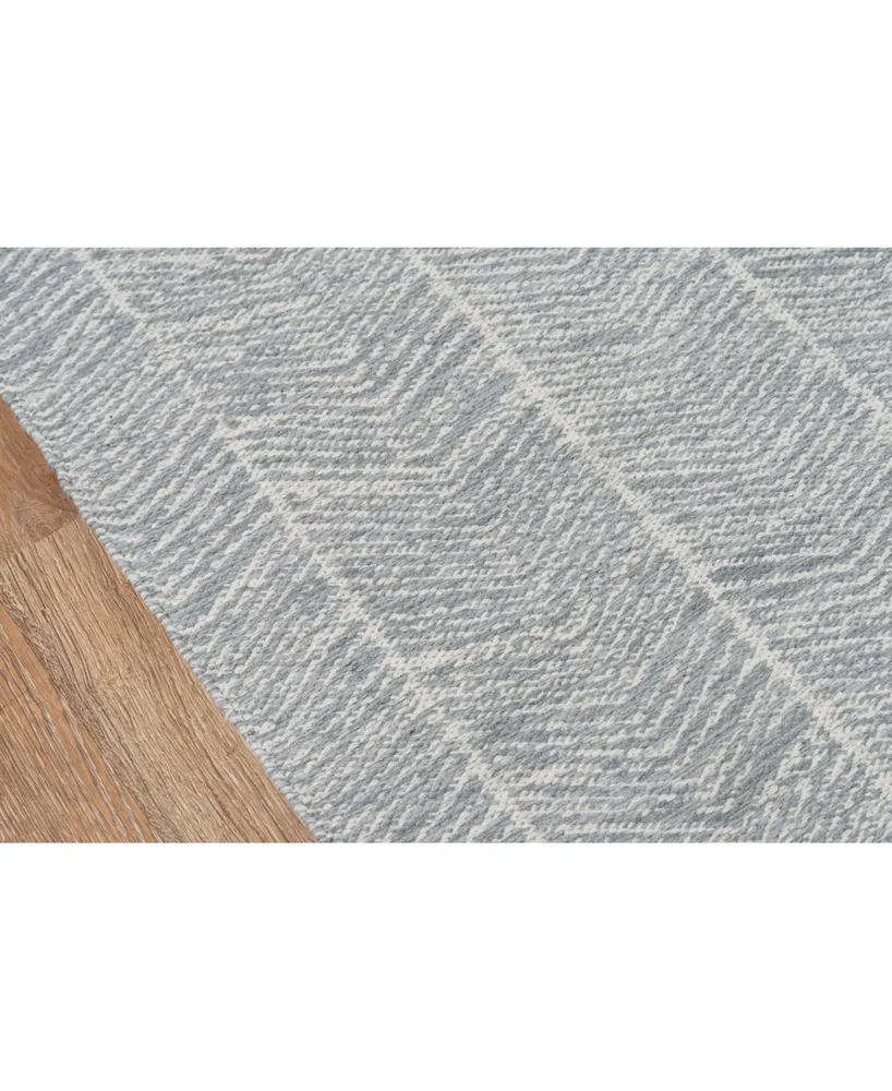 Erin Gates Easton Eas-2 Machine-Washable Congress Gray 5' x 7'6" Area Rug