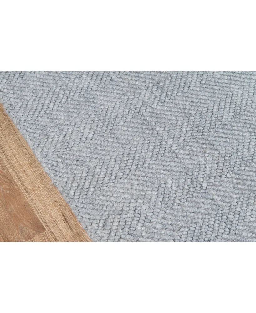 Erin Gates Ledgebrook Led-1 Washington Gray 7'9" x 9'9" Area Rug