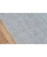 Erin Gates Ledgebrook Led-1 Washington Gray 7'9" x 9'9" Area Rug