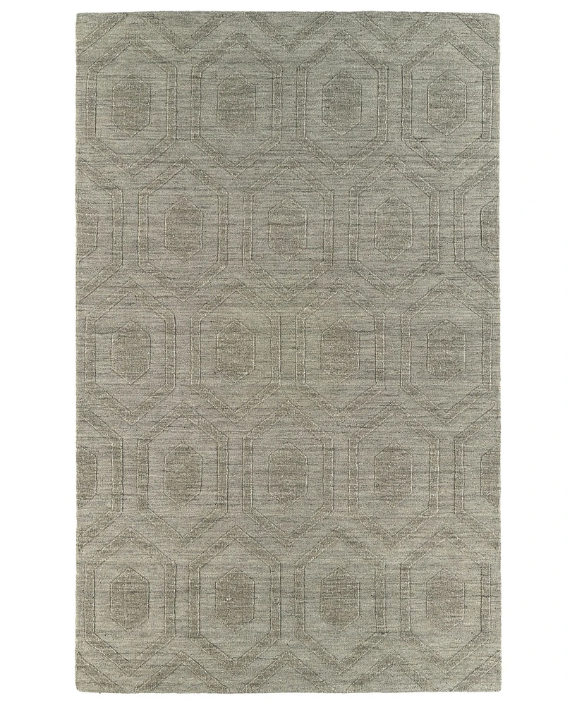 Kaleen Imprints Modern IPM01-82 Light Brown 5' x 8' Area Rug