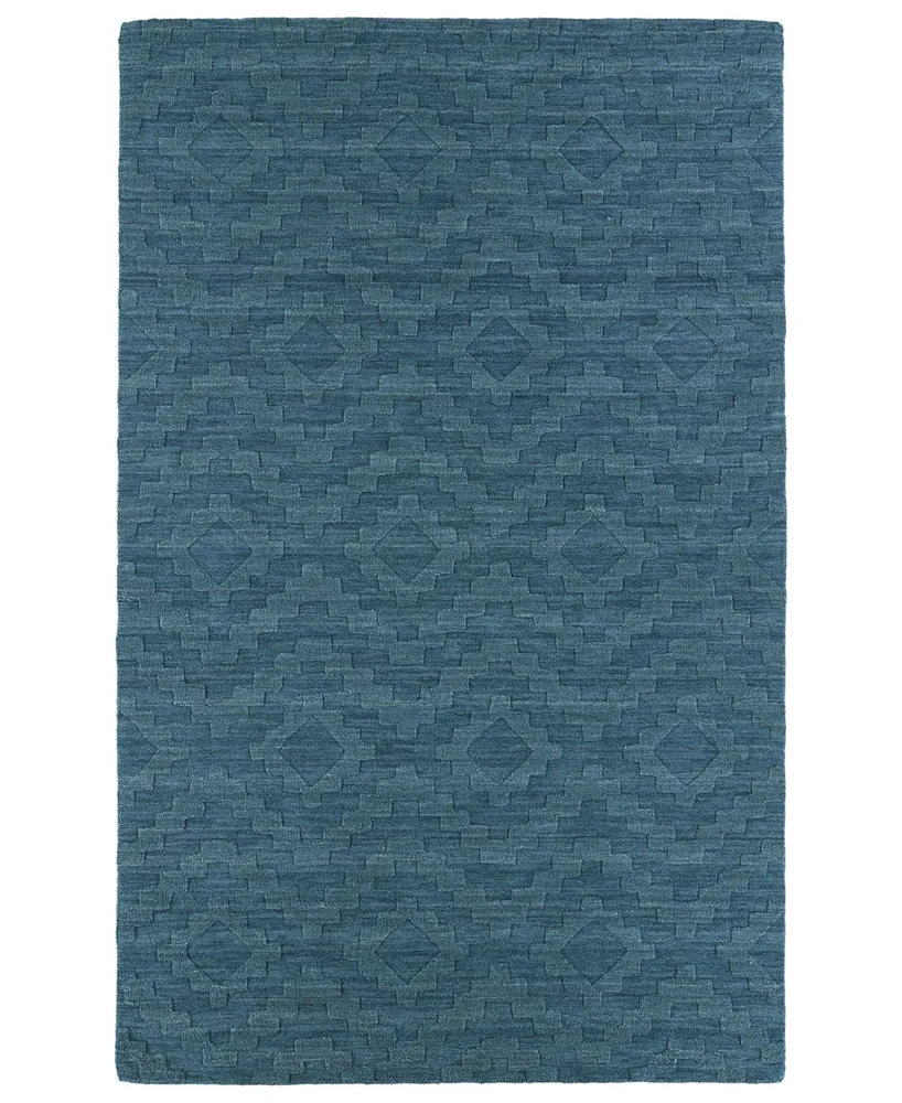 Kaleen Imprints Modern IPM04-78 Turquoise 8' x 11' Area Rug