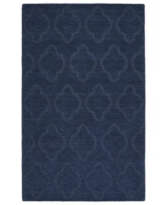 Kaleen Imprints Modern IPM02-22 Navy 3'6" x 5'6" Area Rug