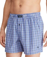 Polo Ralph Lauren Men's Plaid Single-Button Fly Boxers