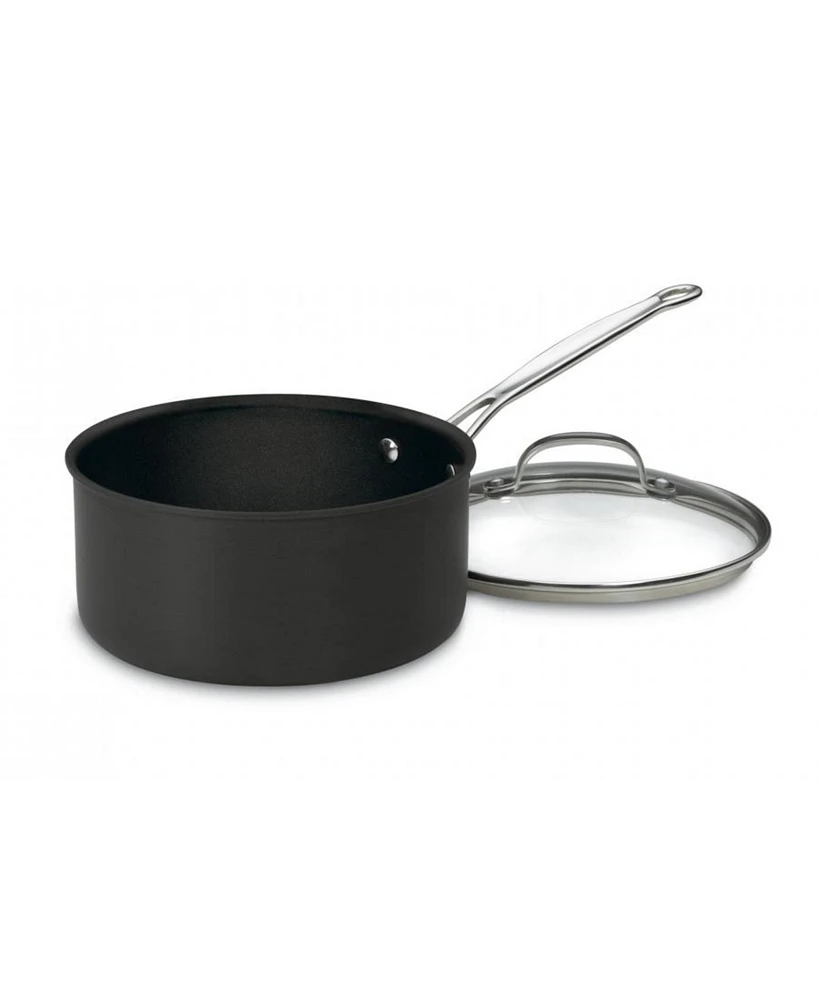 Cuisinart Chefs Classic Hard Anodized 4-Qt. Saucepan w/ Cover