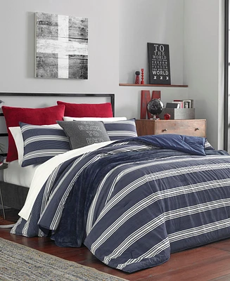 Nautica Craver Reversible -Piece Duvet Cover Set