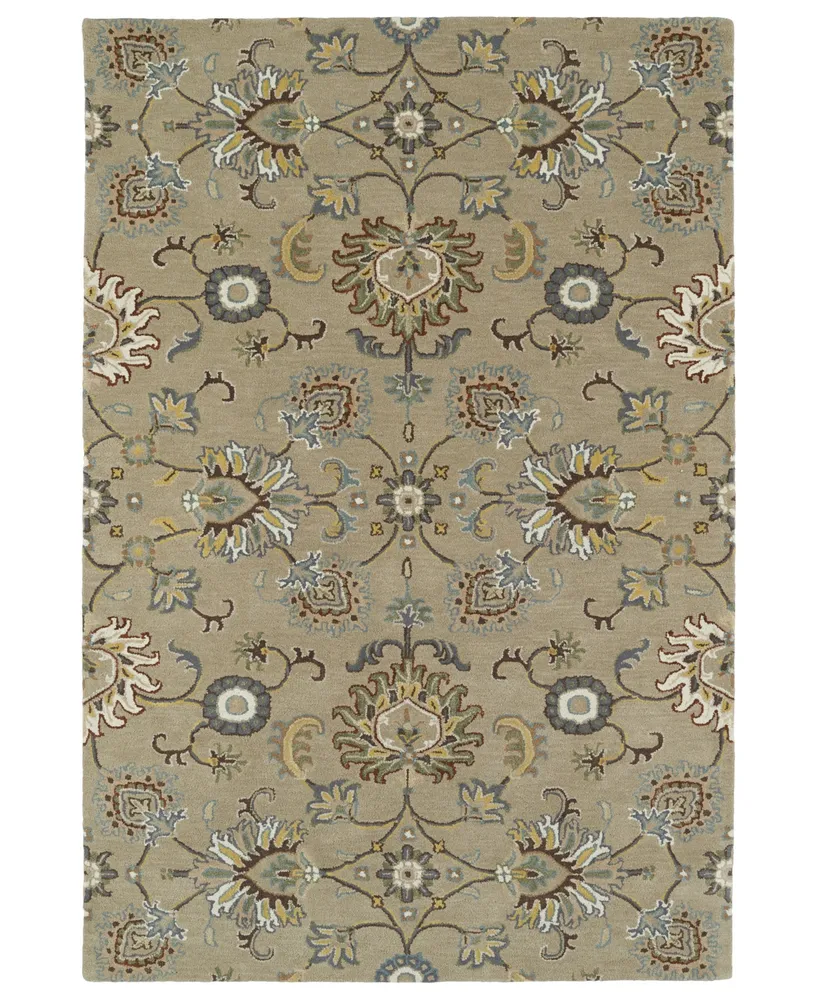 Kaleen Middleton MID02-107 Mushroom 5' x 7'9" Area Rug