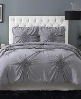 Christian Siriano Georgia Rouched Comforter Sets