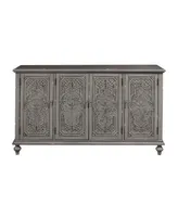 Pruitt 4-Door Credenza