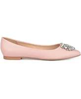Journee Collection Women's Renzo Jeweled Flats
