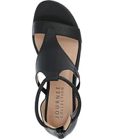 Journee Collection Women's Trayle Wedge Sandals