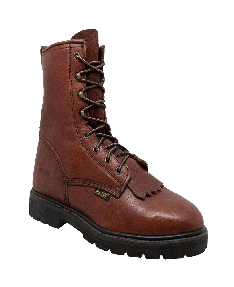 AdTec Men's 9" Lacer Chestnut