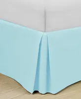 Home Basic Easy Fit Microfiber Pleated 14" Cal King Bedskirt