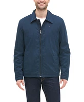 Tommy Hilfiger Men's Classic Front-Zip Filled Micro-Twill Jacket