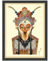 Empire Art Direct 'Beijing Opera Mask 1' Dimensional Collage Wall Art - 25" x 19''