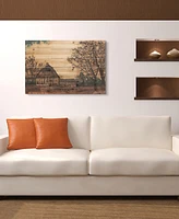 Empire Art Direct 'Erstwhile Barn 3' Arte De Legno Digital Print on Solid Wood Wall Art - 24" x 36"