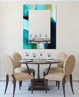 Empire Art Direct Reverse Printed Tempered Art Glass with Rectangular Beveled Mirror Wall Decor - 48" x 36''