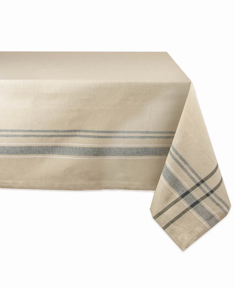 French Stripe Tablecloth 60" x 120"