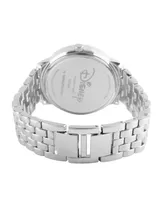 EwatchFactory Women's Disney Minnie Mouse Silver Bracelet Watch 40mm