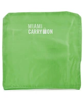 Miami CarryOn Set of 6 Neon Packing Cubes, Traveler's Luggage Organizer