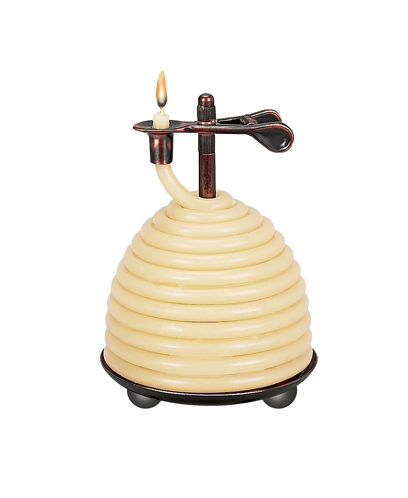 Candle by the Hour Natural Beehive