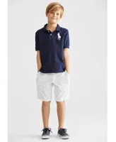 Polo Ralph Lauren Little Boys Mesh Polo Chino Shorts