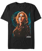 Marvel Men's Avengers Infinity War Painted Agent Widow Short Sleeve T-Shirt