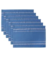 Chambray French Stripe Placemat, Set of 6