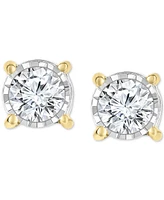 TruMiracle Diamond Stud Earrings (1/2 ct. t.w.) 14k Gold