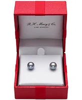 Belle de Mer Cultured Freshwater Pearl Stud Earrings (7mm) 14k Gold