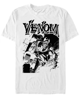 Marvel Men's Comic Collection Venom The Streets Short Sleeve T-Shirt