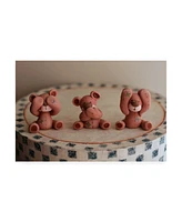 Sugar High Bears Hear See Speak Canvas Art - 36.5" x 48"